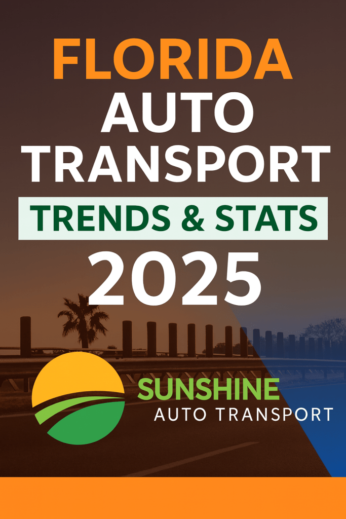 Florida Auto Transport Statistics 2025